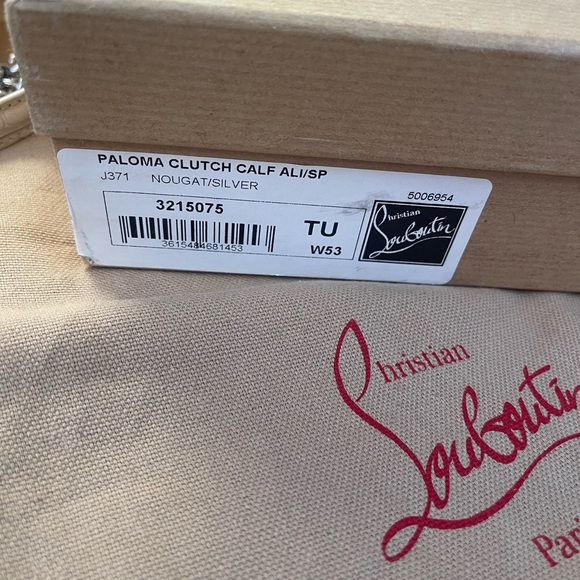 Paloma clutch Christian Louboutin - Picture 11 of 11